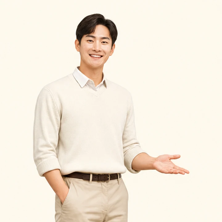 신용불량자 소나타 장기렌트 상담 신청을 안내하는 담당자